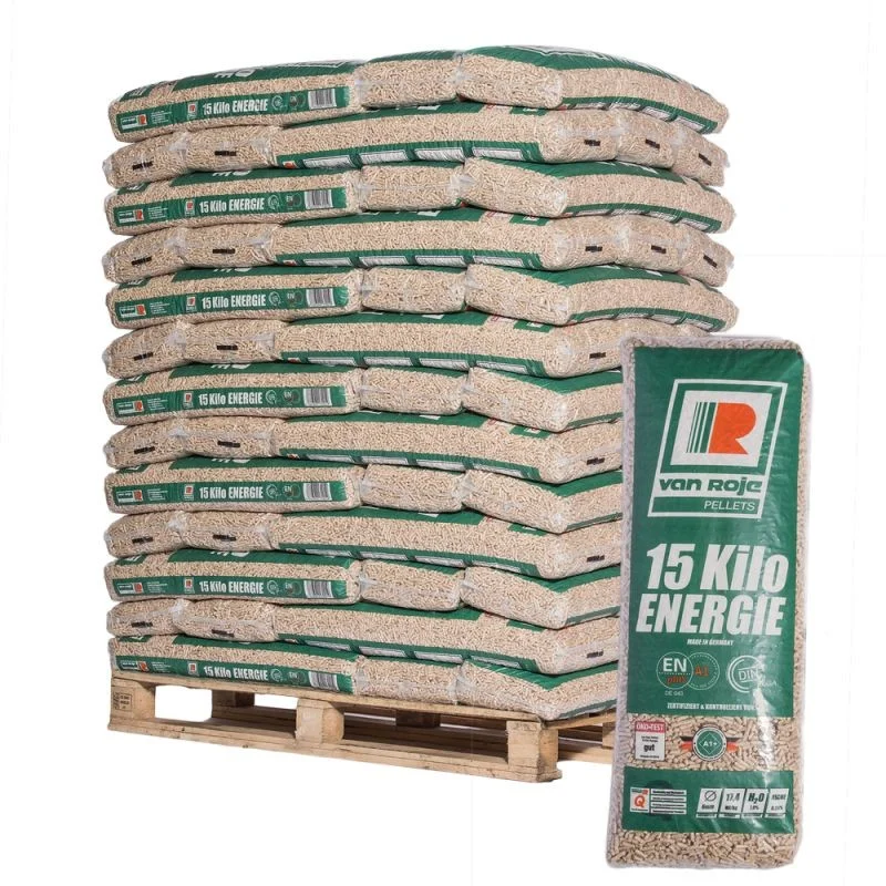 Pellet Van Roje – Pallet da 65 sacchi