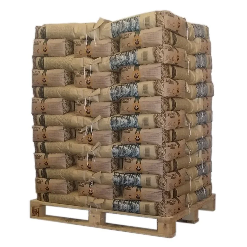 Pellet Badger – Pallet da 65 sacchi da 15 kg